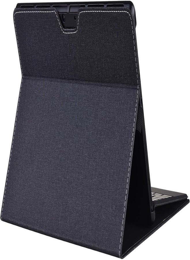 Compatible with Microsoft Surface Pro 11 (2024) 13 Inch Tablet Case Sleeve Pouch Cover for Surface Pro 11 Stand PU Leather Case - Image 2